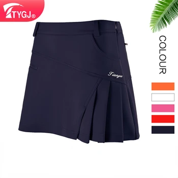 TTYGJ Женские юбки для гольфа, осенняя женская повседневная плиссированная юбка, спортивные Короткие шорты для женщин, защита от воздействия ультрафиолета