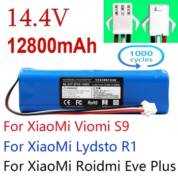 Замена для XiaoMi Lydsto R1 Roidmi Eve Plus Viomi S9 Робот пылесос Аккумулятор Емкостью 12800 мАч Аксессуары и запчасти