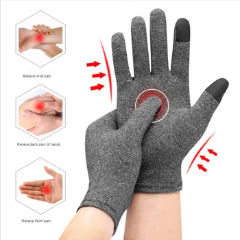 Зимние перчатки с тепловым сенсорным экраном, ветрозащитные Теплые перчатки, 1 шт. Перчатки для артрита, женские перчатки для ревматоидной магнитотерапии.